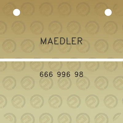 maedler-666-996-98