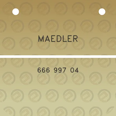 maedler-666-997-04