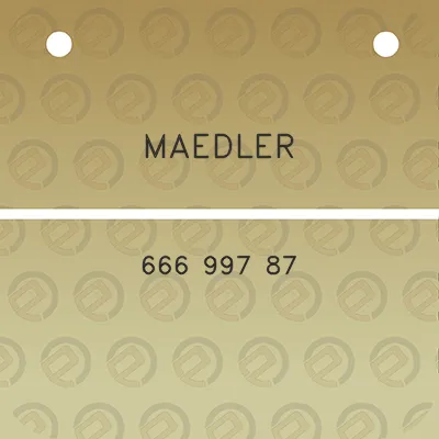 maedler-666-997-87