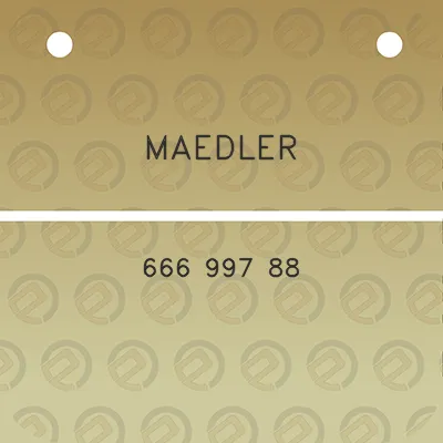 maedler-666-997-88