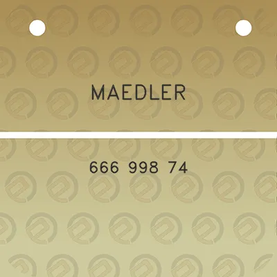 maedler-666-998-74