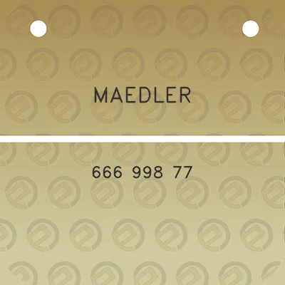 maedler-666-998-77