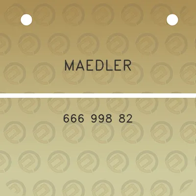 maedler-666-998-82