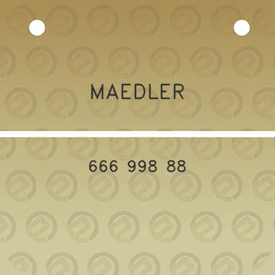 maedler-666-998-88