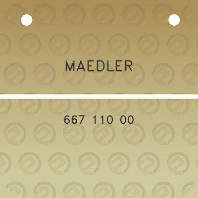 maedler-667-110-00