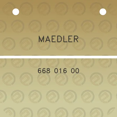 maedler-668-016-00