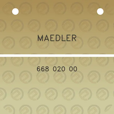 maedler-668-020-00