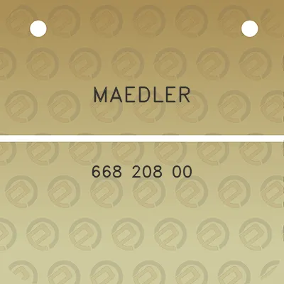 maedler-668-208-00