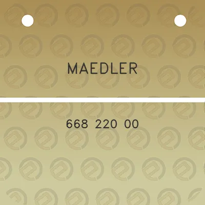 maedler-668-220-00