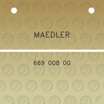 maedler-669-008-00