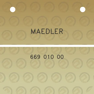 maedler-669-010-00