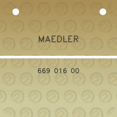 maedler-669-016-00