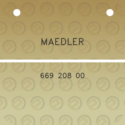 maedler-669-208-00