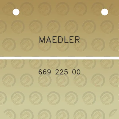 maedler-669-225-00