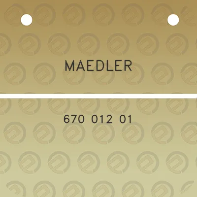 maedler-670-012-01