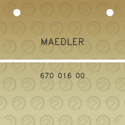 maedler-670-016-00