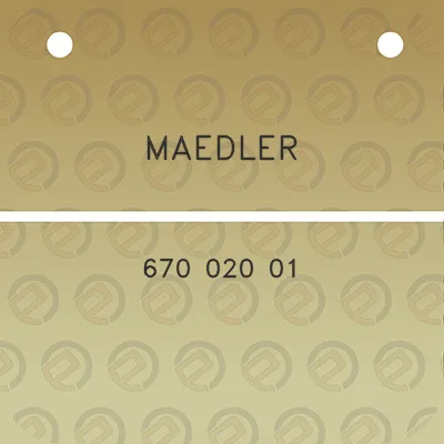 maedler-670-020-01