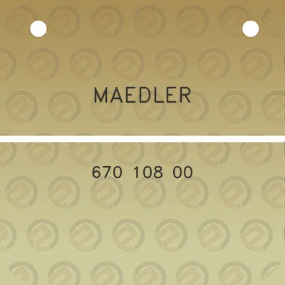 maedler-670-108-00