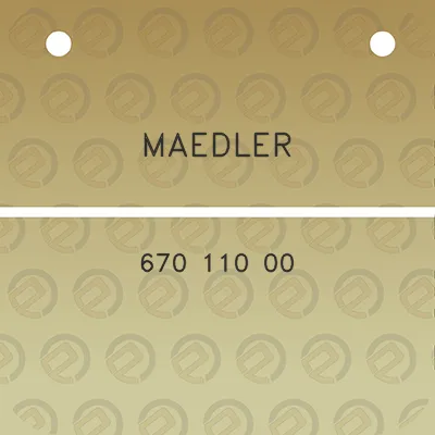 maedler-670-110-00