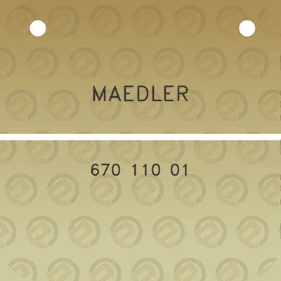 maedler-670-110-01