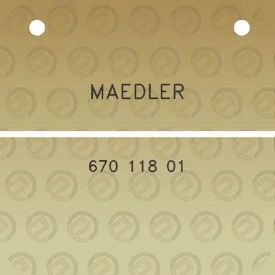 maedler-670-118-01