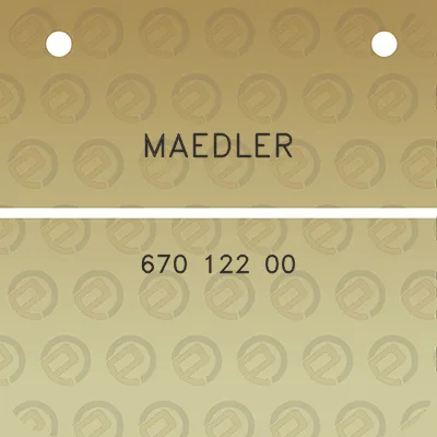 maedler-670-122-00