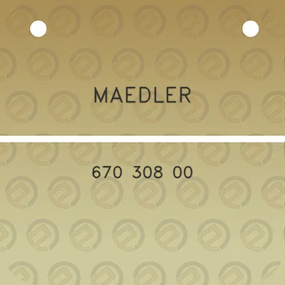 maedler-670-308-00