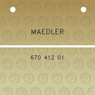 maedler-670-412-01