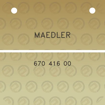 maedler-670-416-00