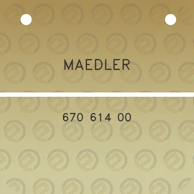 maedler-670-614-00