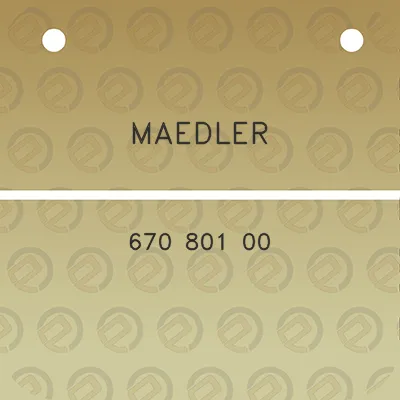 maedler-670-801-00