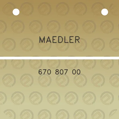 maedler-670-807-00