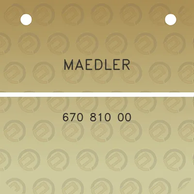 maedler-670-810-00