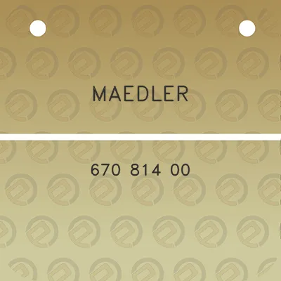 maedler-670-814-00