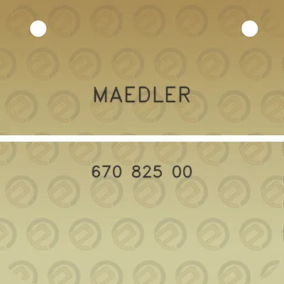 maedler-670-825-00