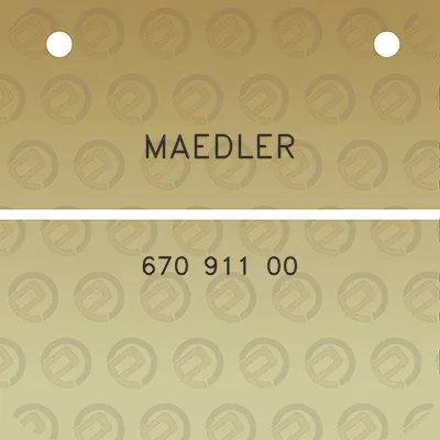 maedler-670-911-00