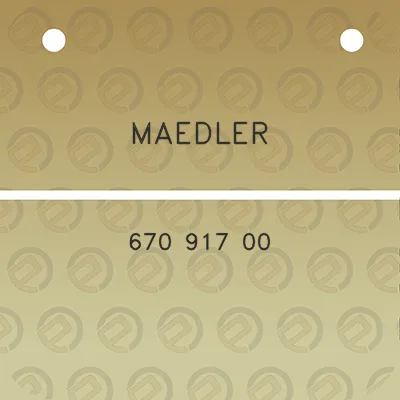 maedler-670-917-00