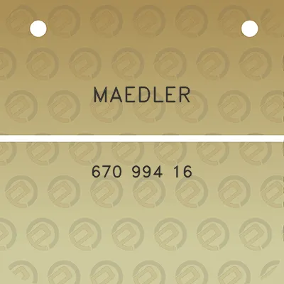 maedler-670-994-16