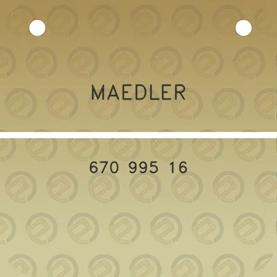 maedler-670-995-16