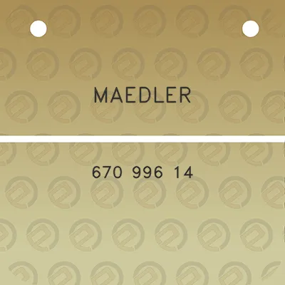 maedler-670-996-14