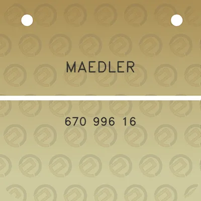 maedler-670-996-16