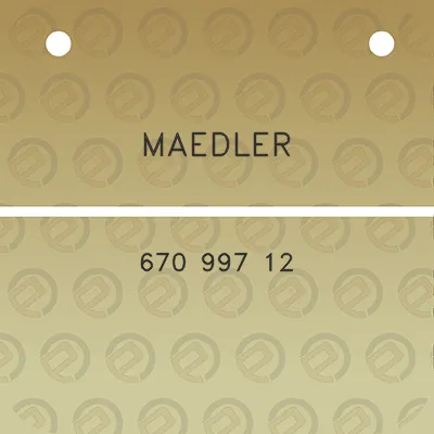 maedler-670-997-12