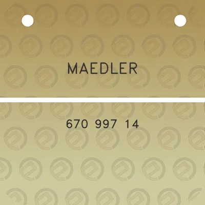 maedler-670-997-14