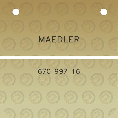 maedler-670-997-16