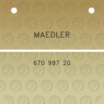 maedler-670-997-20