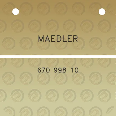 maedler-670-998-10