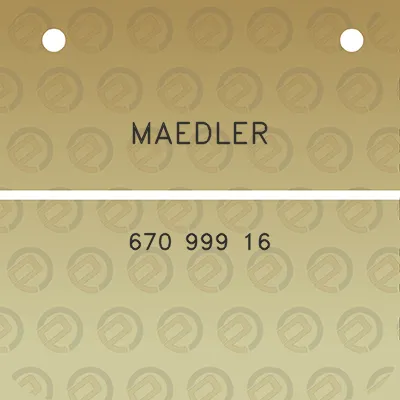 maedler-670-999-16