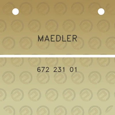 maedler-672-231-01