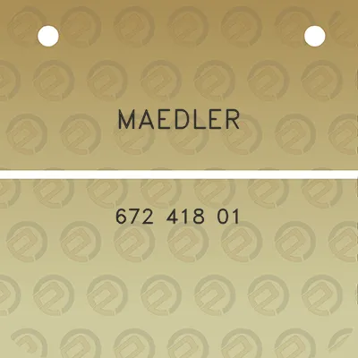 maedler-672-418-01