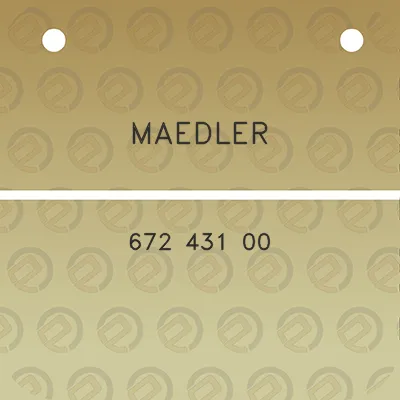 maedler-672-431-00